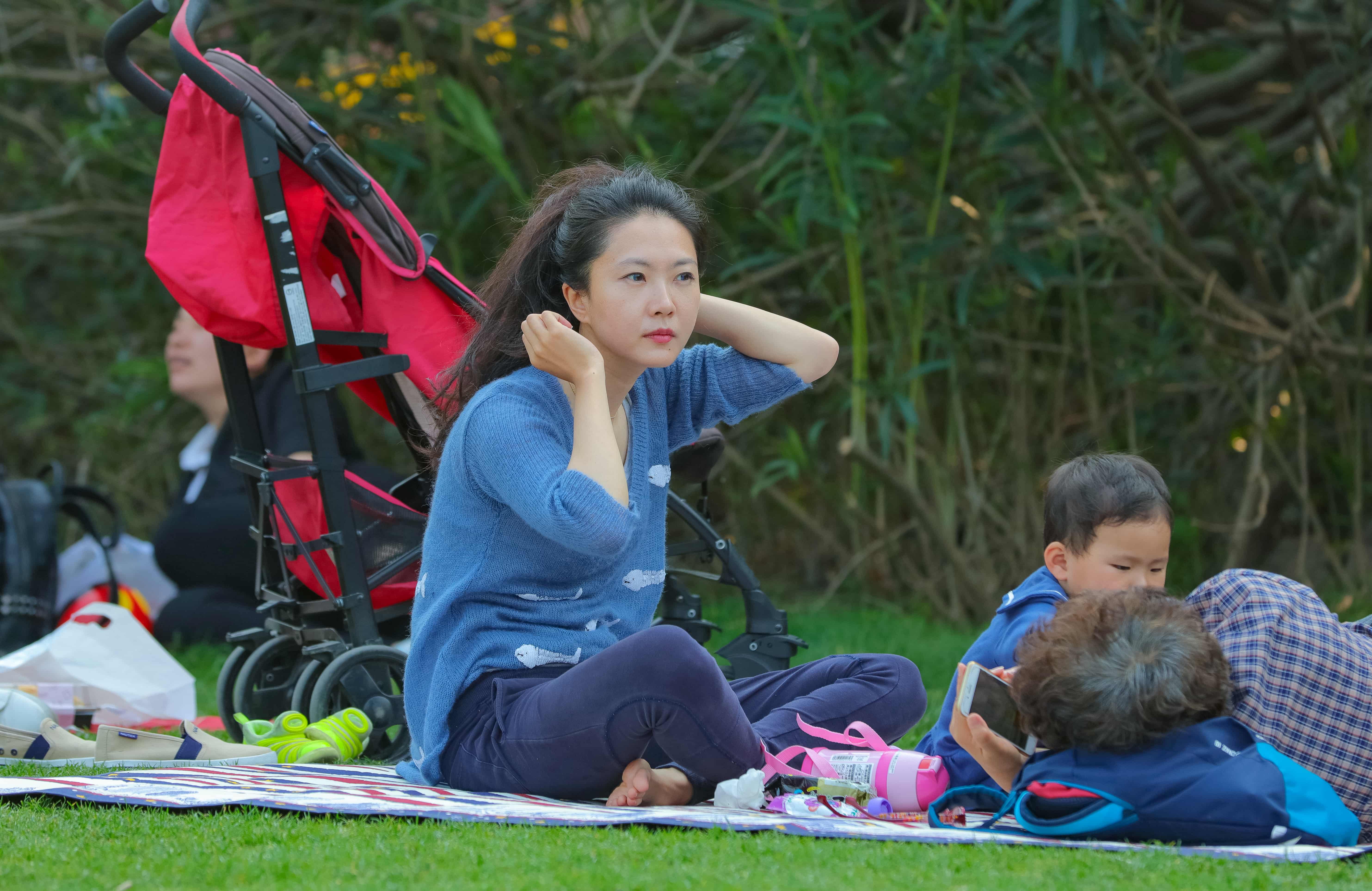 Perfect bare feet posed